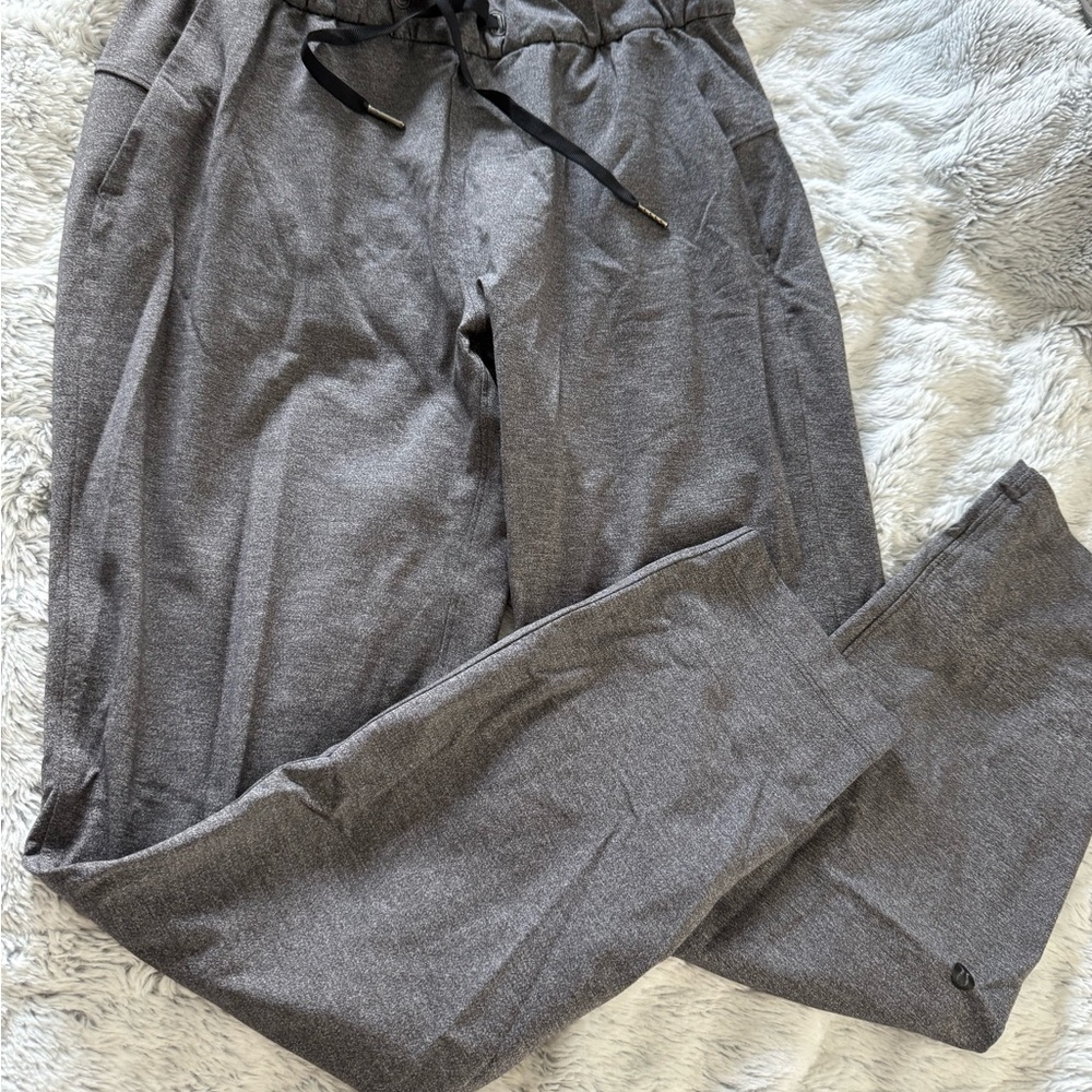 Gray Casual Pants